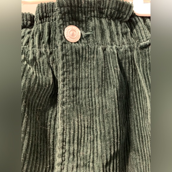 Zara Girls Dark Green Corduroy Skirt (13-14) NWOT - Picture 3 of 5